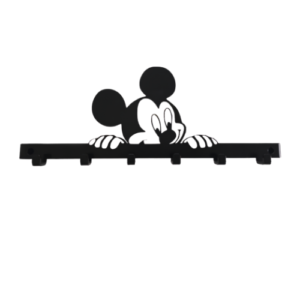 Peeking Mickey Mouse Wall Key Holder